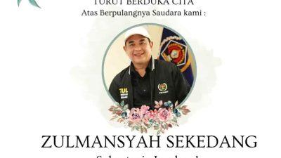 Akibat Serangan Jantung, Sekjen PWI Zulmansyah Sekedang Meninggal Dunia di Usia 53 Tahun