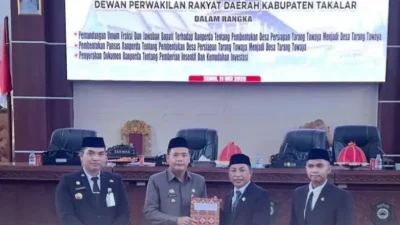 Pemkab – DPRD Takalar Dukung Penuh Ranperda Pembentukan Desa Persiapan Tarang Towaya Jadi Desa Defenitif