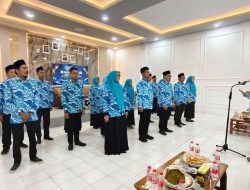 Angkat Tema Guru Profesional Menuju Wajo Maradeka, Wahid Nara Lantik PD IGI Wajo Periode 2025-2030