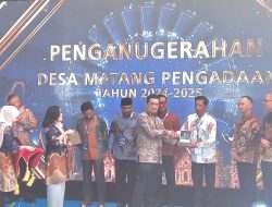 Pakatto Raih Penghargaan Desa Matang Pengadaan dari LKPP RI