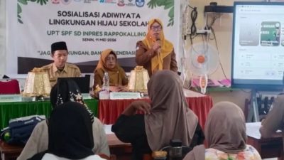 SD Inpres Rappokalling II Gelar Sosialisasi Sekolah Adiwiyata