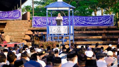 Salat Idul Adha di RTH Syekh Yusuf, Bupati Gowa Ajak Warga Perkuat Kepedulian dan Persatuan