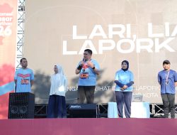 Wali Kota Munafri Ikut Finish Bersama Ribuan Runners 10K Makassar Half Marathon 2026