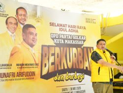 Momen Idul Adha 1447 H, Golkar Makassar Perkuat Kaderisasi dan Salurkan Daging Kurban
