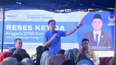 Reses di Biringkanaya, Warga Curhat ke Odhika Cakra Terkait CCTV Lorong hingga Sumur Bor