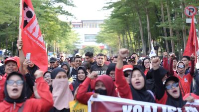 May Day 2026, Munafri – Aliyah Ramaikan Fun Walk Serikat Buruh dan Pekerja