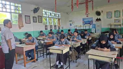 Berlangsung Lima Hari, SMPN 8 Makassar Gelar Ujian Akhir Sekolah TA 2025-2026