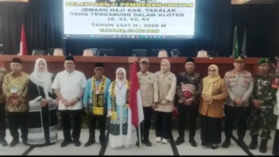 Bupati Daeng Manye Lepas 72 JCH Asal Takalar