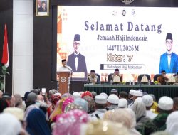 Akhir Pekan, Wabup Gowa Sambut Langsung Kedatangan 385 Jemaah Haji