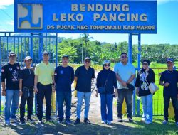 Direksi PDAM Makassar Pimpin Kerja Bakti di Saluran Air Baku Leko Pancing