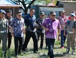 Agenda Monitoring, Bupati Takalar Tinjau Lokasi Pembangunan Kantor Kecamatan Laikang