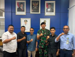 PDAM Makassar dan Yonkav-10 Bahas Peningkatan Layanan Air Bersih Asrama Prajurit
