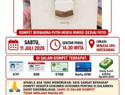 Dompet Wa Ode Meylani Diduga Hilang di Sekitar Jalan Hertasning – Minasa Upa