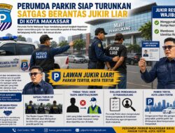 Perumda Parkir Siap Turunkan Satgas Berantas Jukir Liar di Kota Makassar