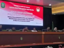 Pemkab Takalar Gelar FGD Forkopimda Penguatan Koordinasi Intelejen Terpadu dan Penanganan Konflik Sosial