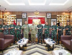 Pererat Soliditas dan Silaturahmi, Pangdam XIV/Hasanuddin Terima Kunjungan Kapuspalad di Makodam